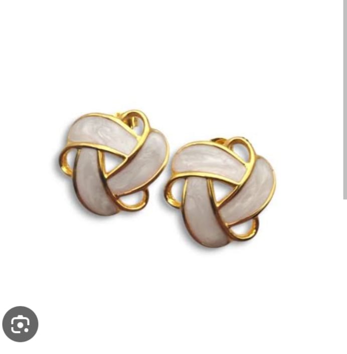 Elegant Knot Design Studs