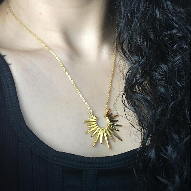 Sun Goddess Sun Necklace