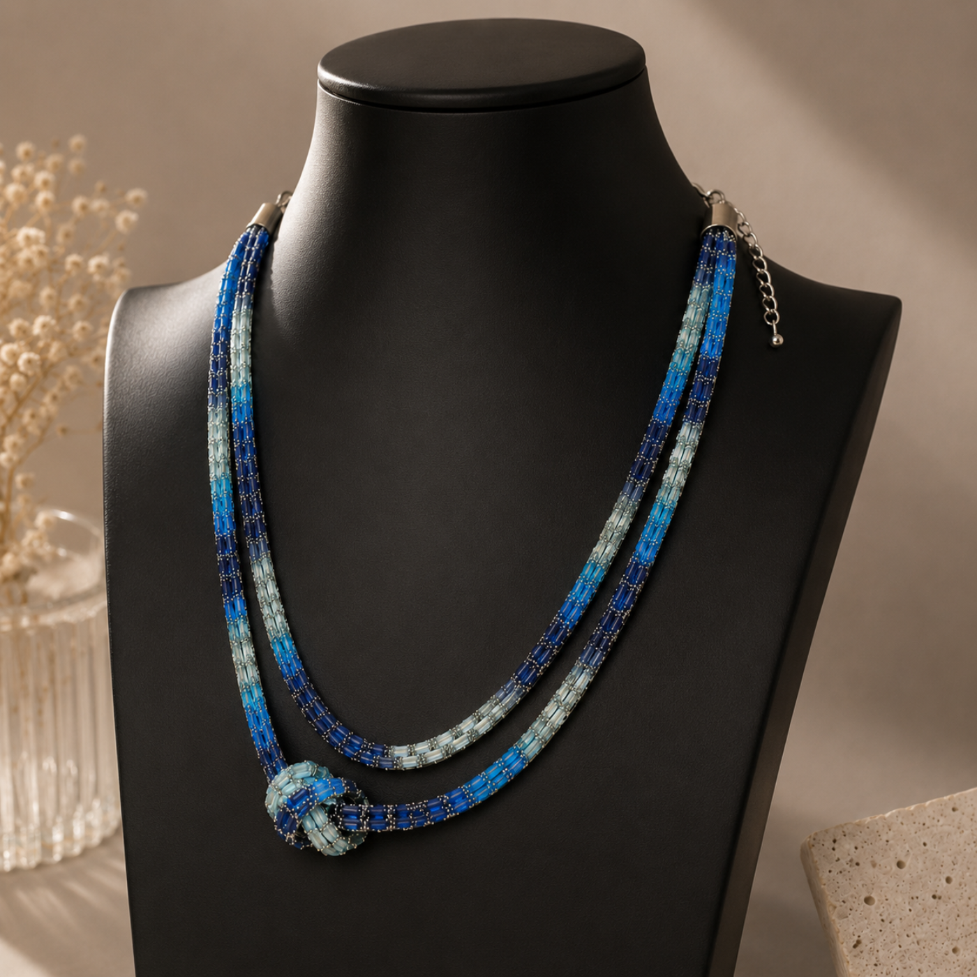 Azure Duet Necklace