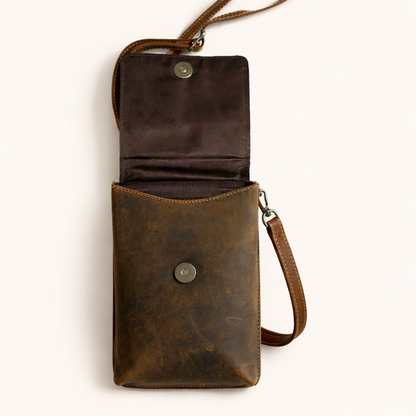 Turquoise Longhorn Phone Crossbody Bags