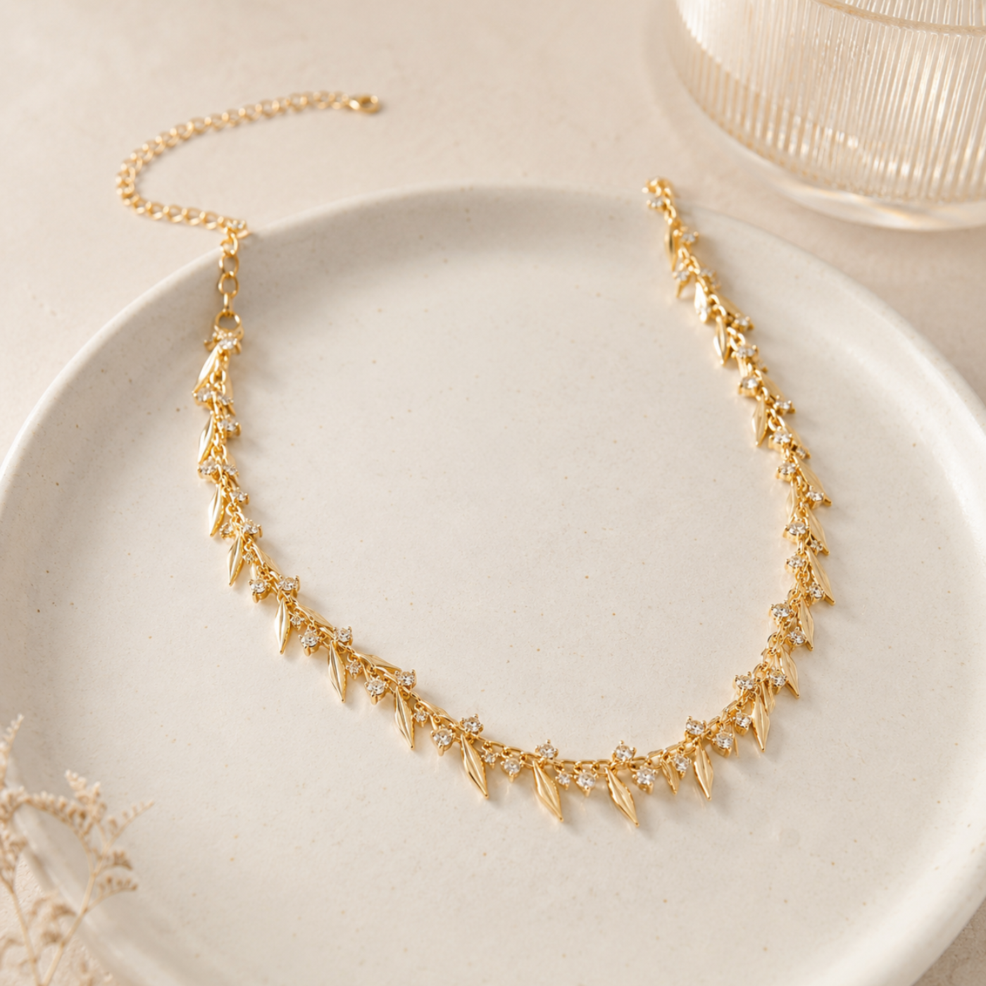 Fern Drop Necklace