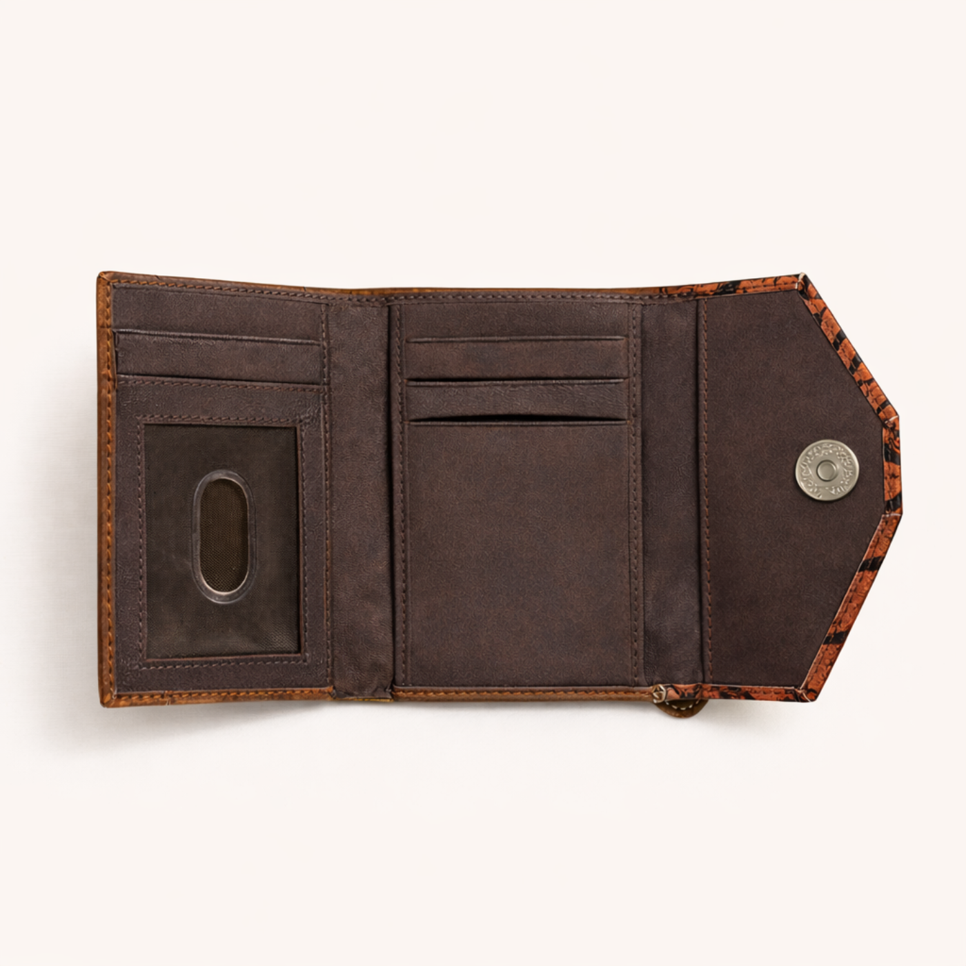 Heritage Bloom Tri-Fold Wallet