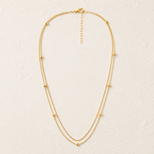 Dew Drop Layered Chain