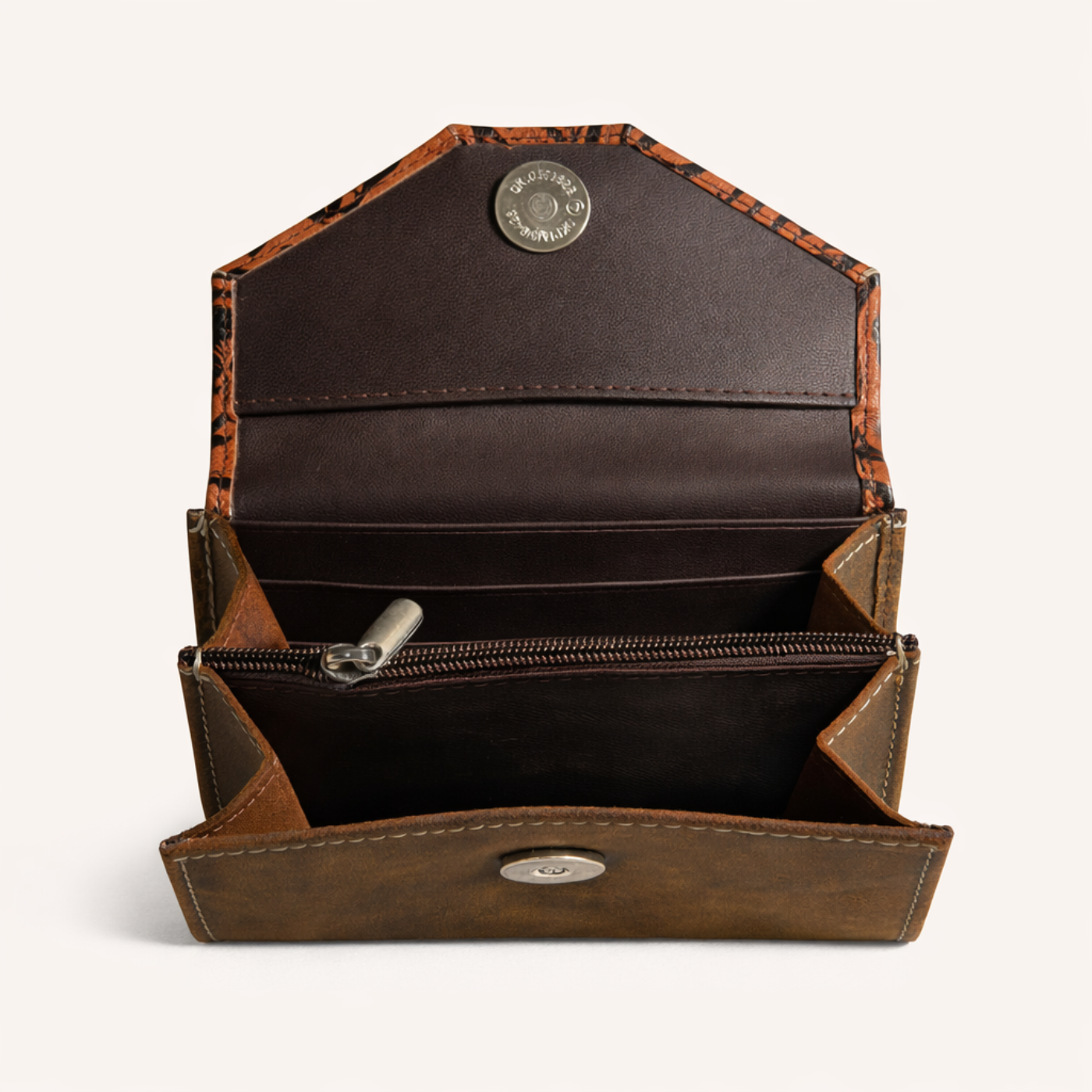 The Heritage Bloom Double-Fold Wallet