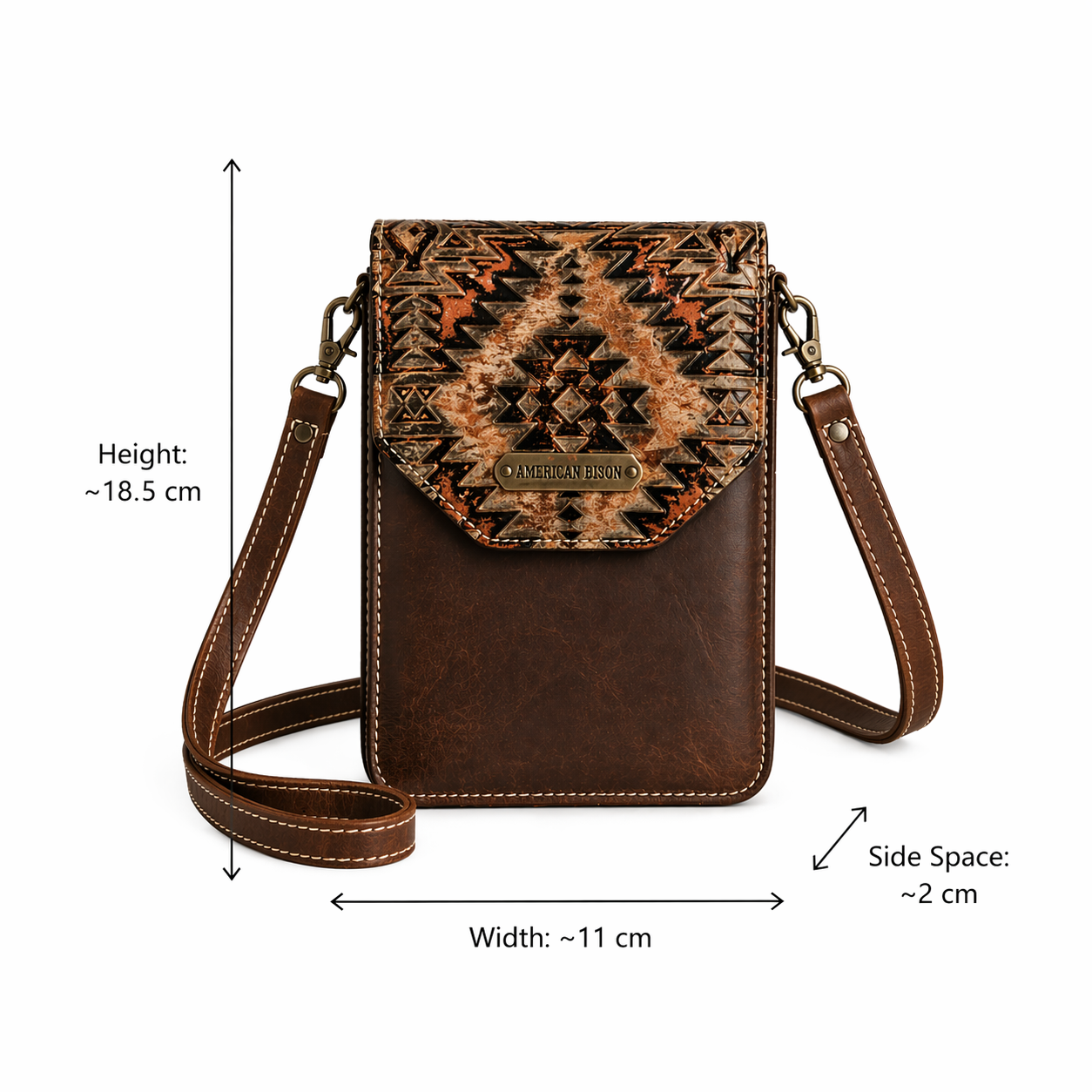 Ember Aztec Phone Crossbody Bags