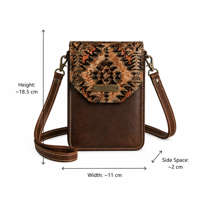 Ember Aztec Phone Crossbody Bags