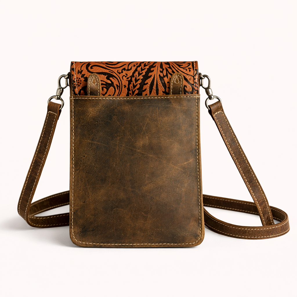 The Heritage Bloom Phone Crossbody Bag