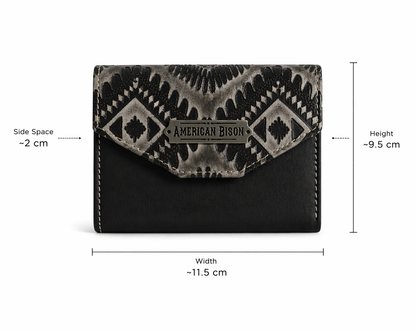 Shadow Aztec Double-Fold Wallet