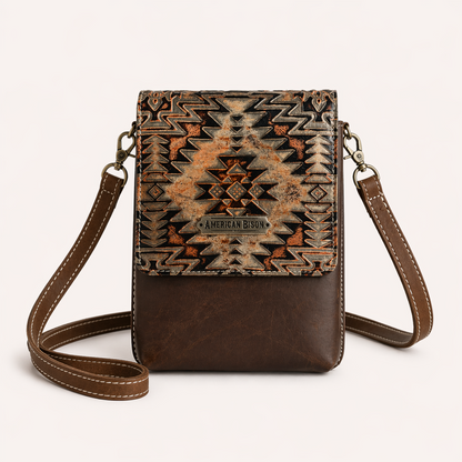 Ember Aztec Phone Crossbody Bags