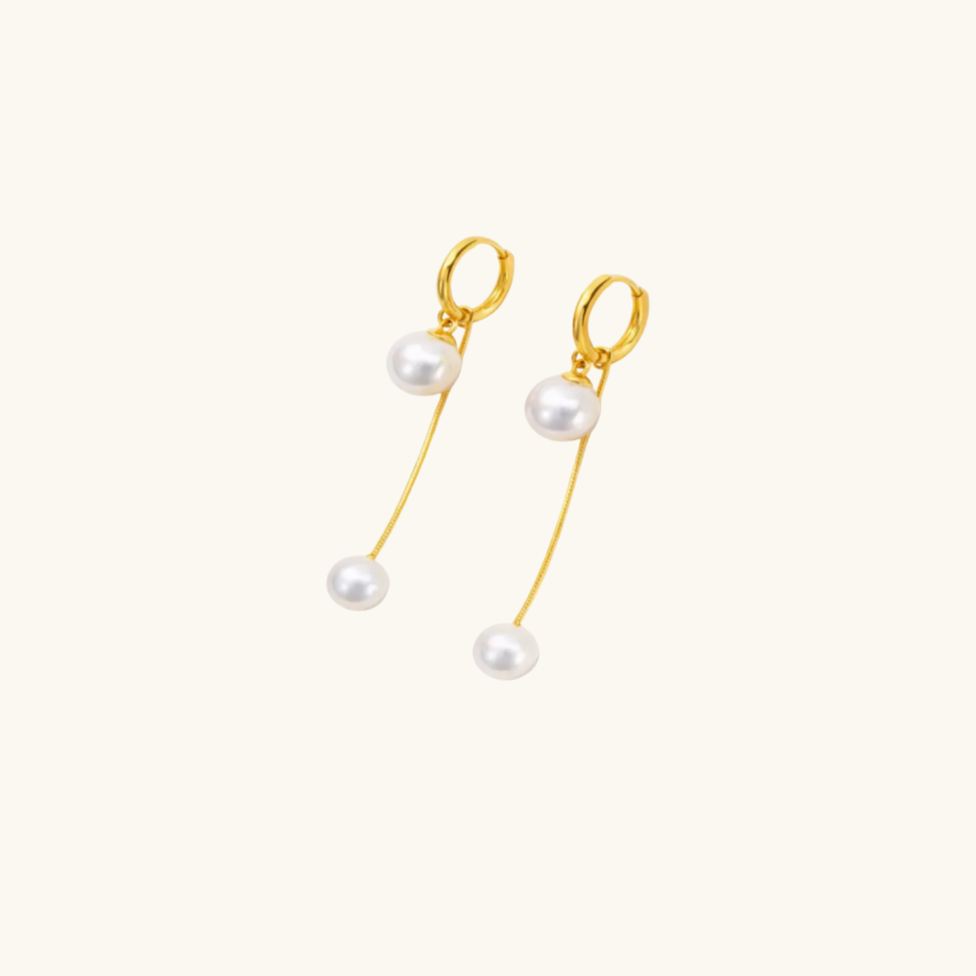 Elegant Pearl Drop Earrings