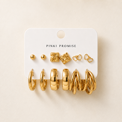 The Bold Six Earring Set