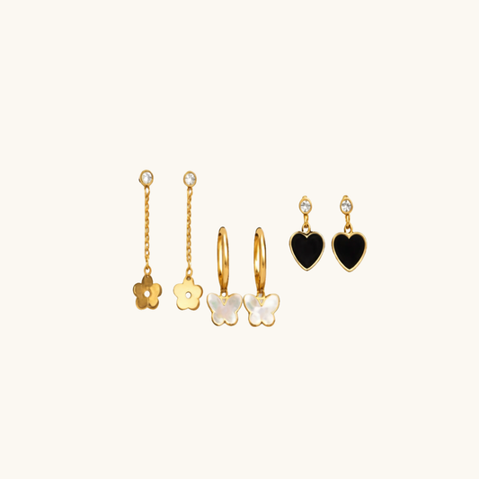Charm Trio Earrings
