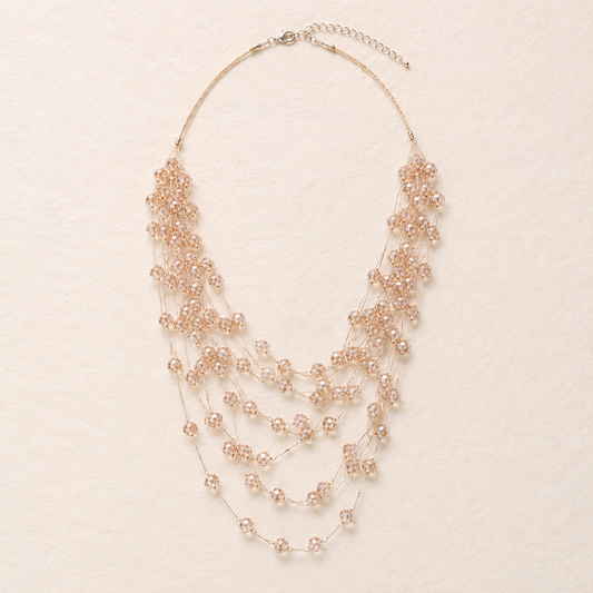 Rosé Cascade Necklace