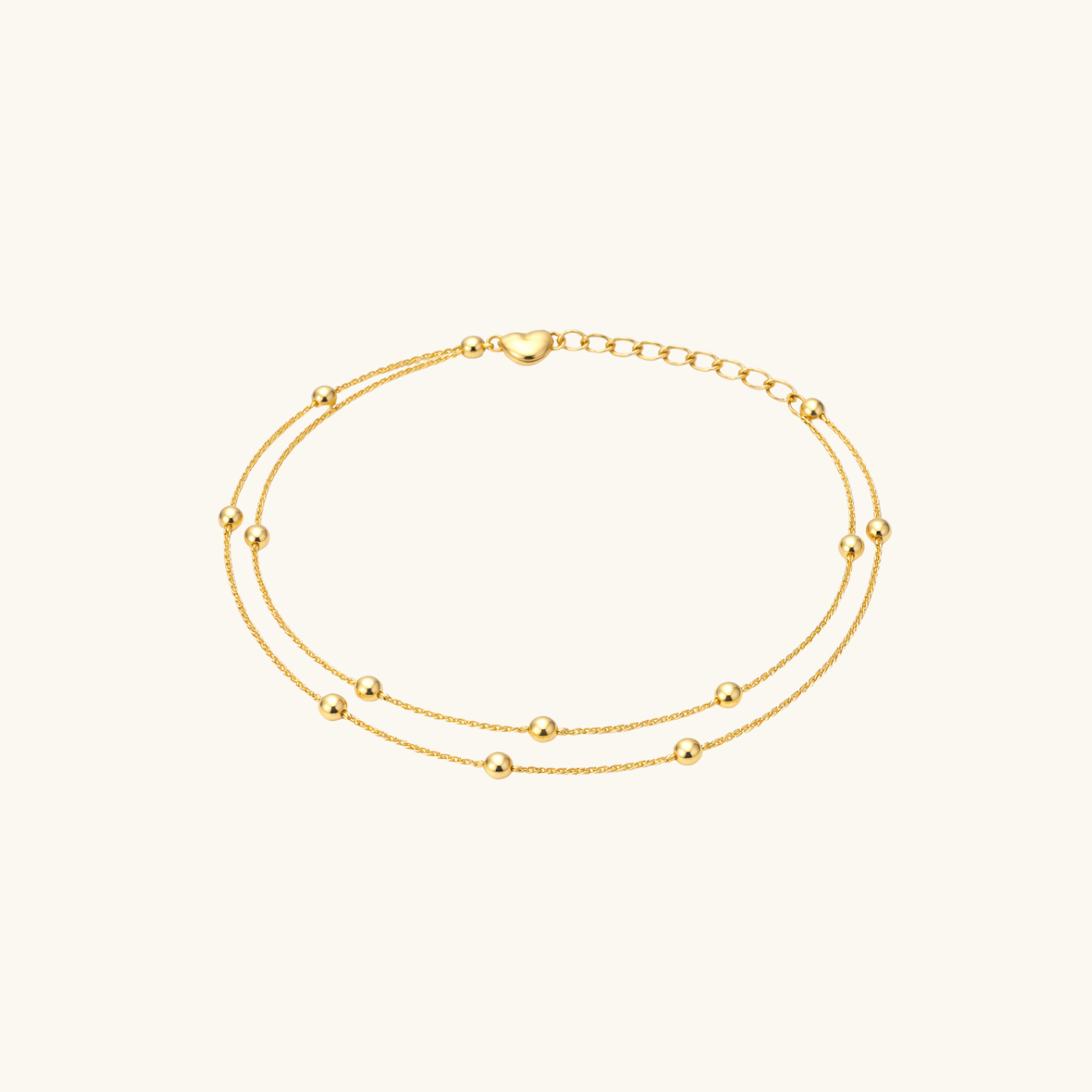 Golden Dewdrop Bracelet