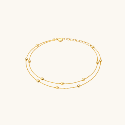 Golden Dewdrop Bracelet