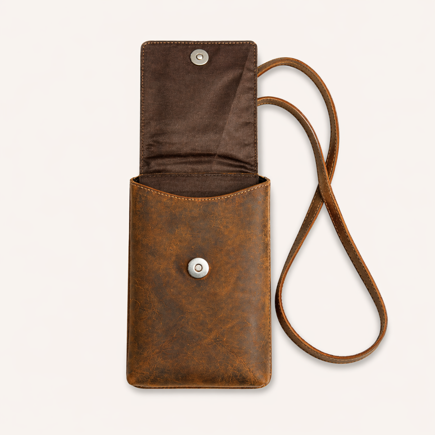 Turquoise Vine Phone Crossbody Bag