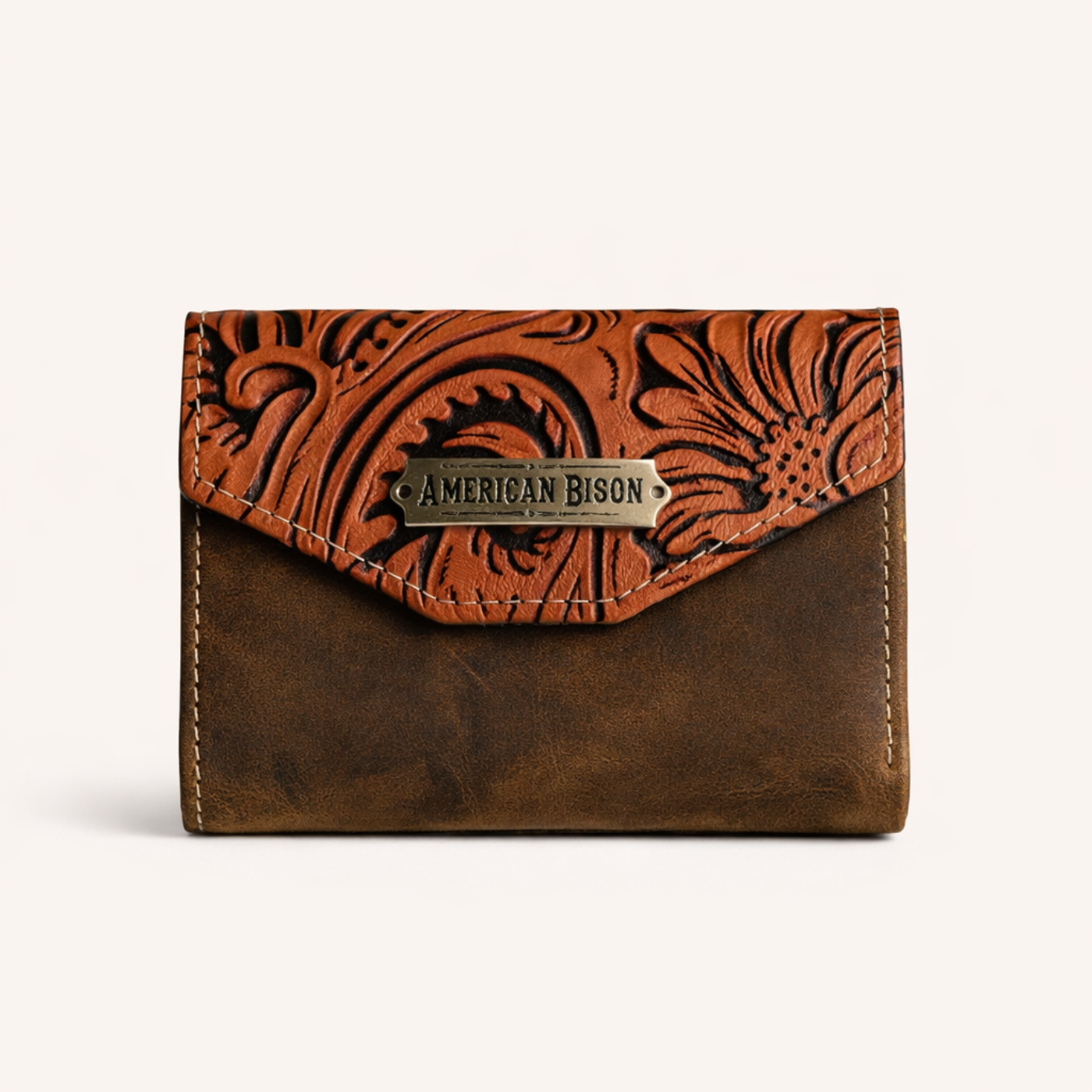 The Heritage Bloom Double-Fold Wallet