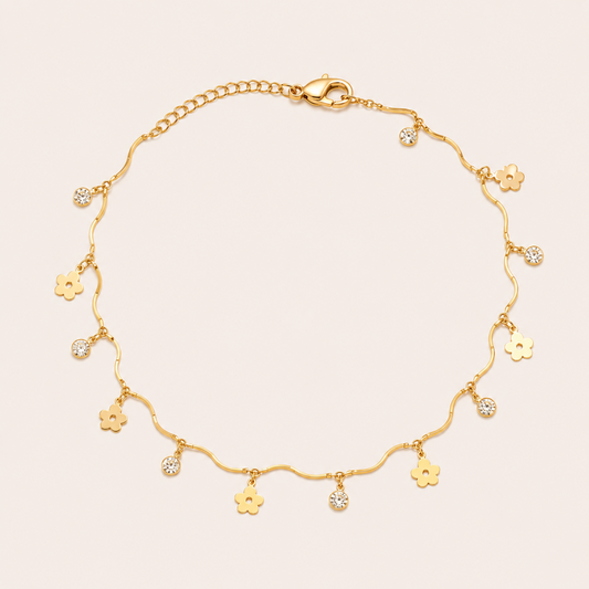 Posy-charm-anklet