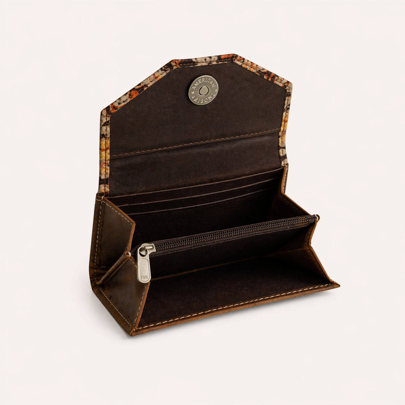 Ember Aztec Double-Fold Wallet