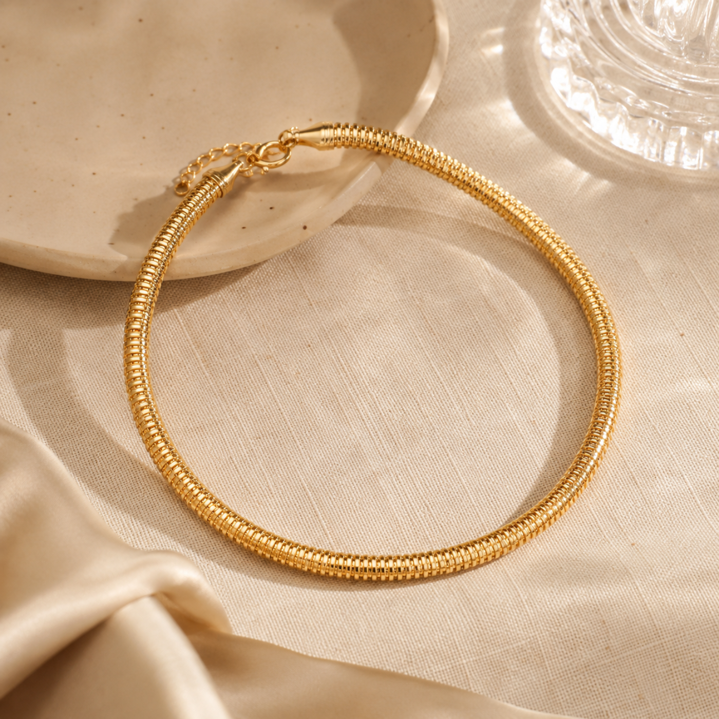 Golden Armour Necklace