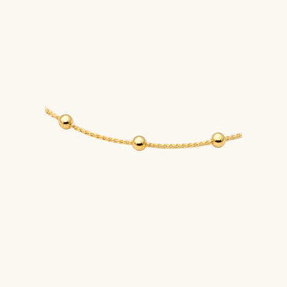 Golden Linear Glow Bracelet