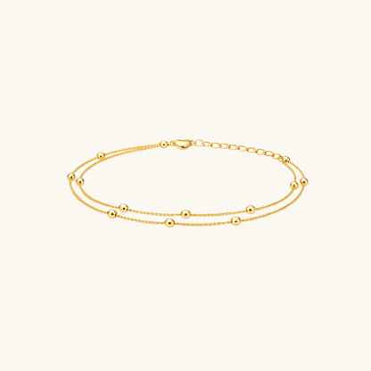 Golden Dewdrop Bracelet