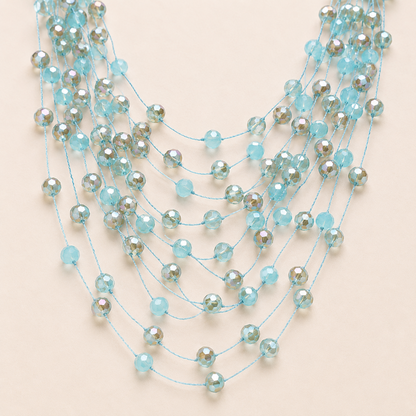 Aqua Cascade Necklace