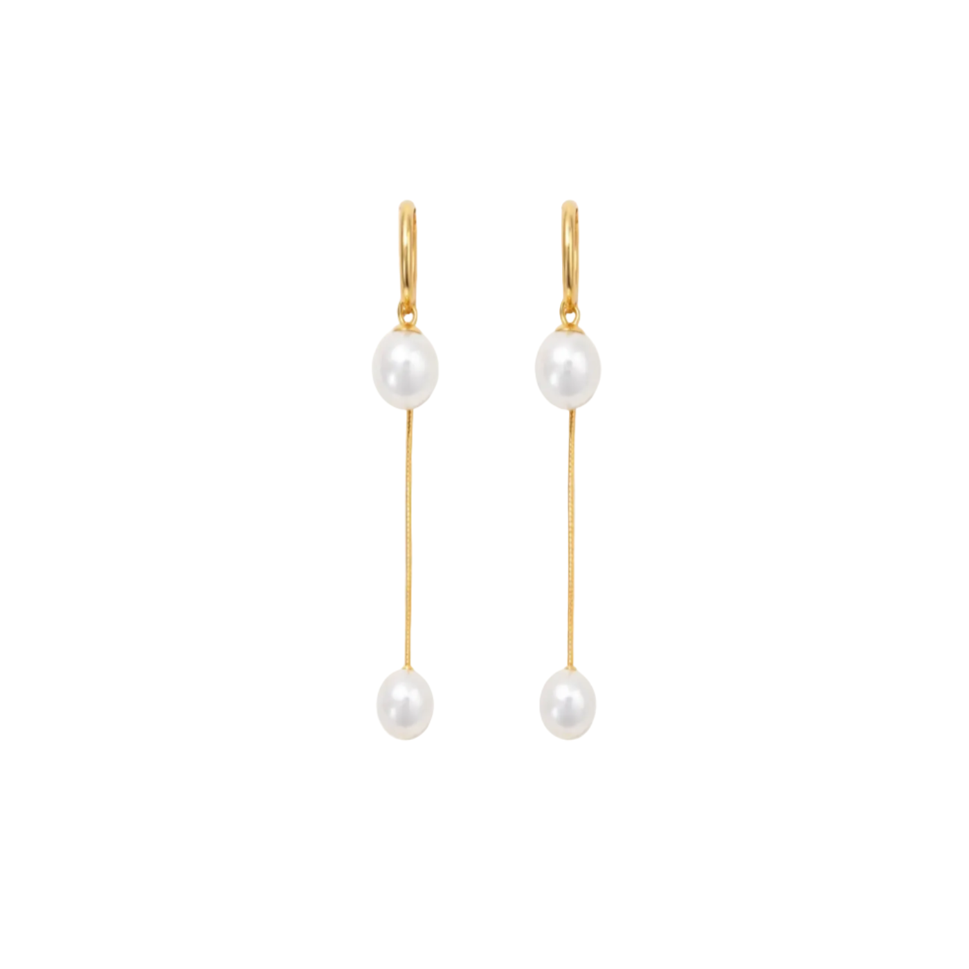Elegant Pearl Drop Earrings