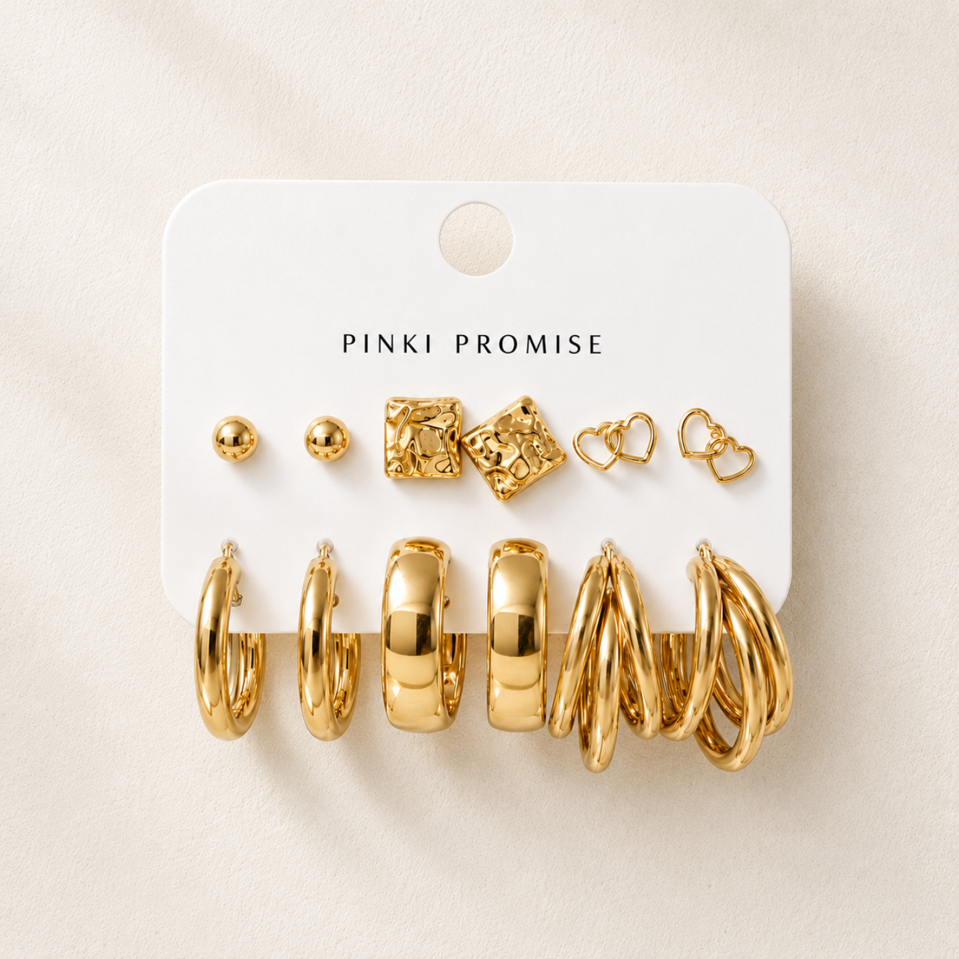 The Bold Six Earring Set