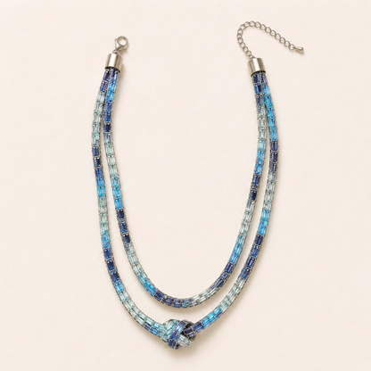 Azure Duet Necklace