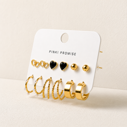 The Everyday Six Earring Set