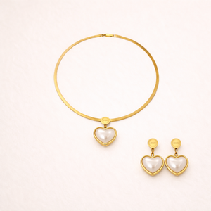 Golden Whisper Heart Set