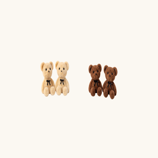 Twin Bear Bliss Earrings
