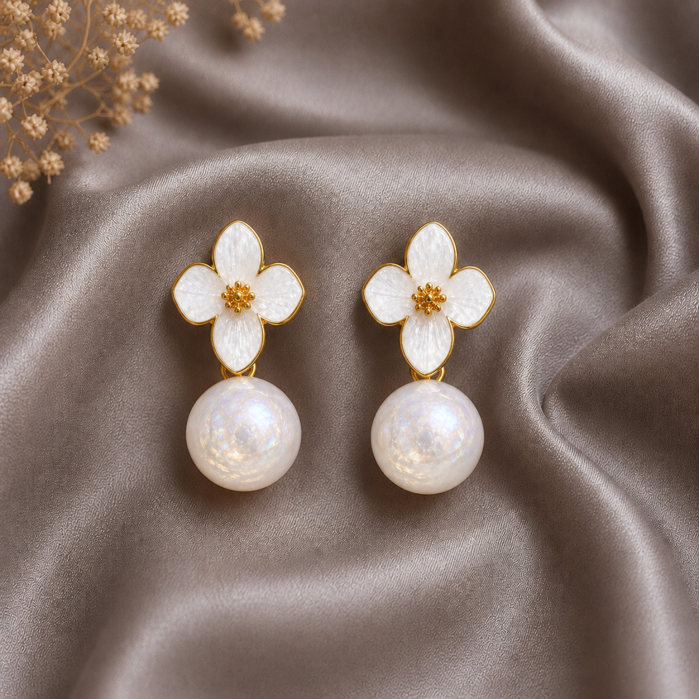 Sakura Snow Drops Earrings