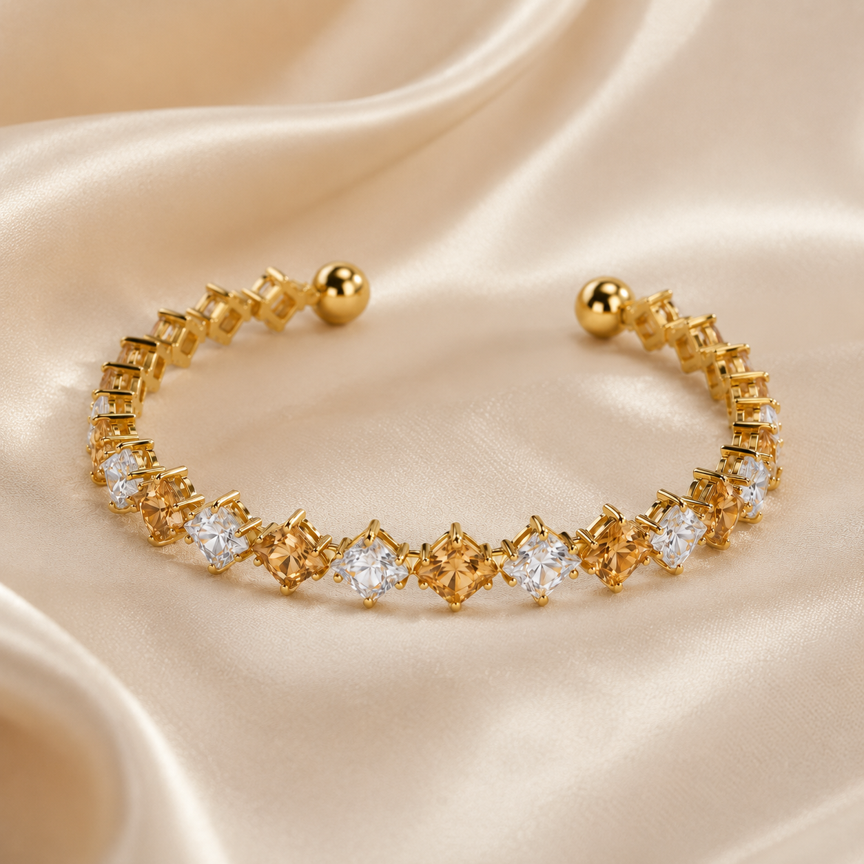 Soleil Tennis Cuff