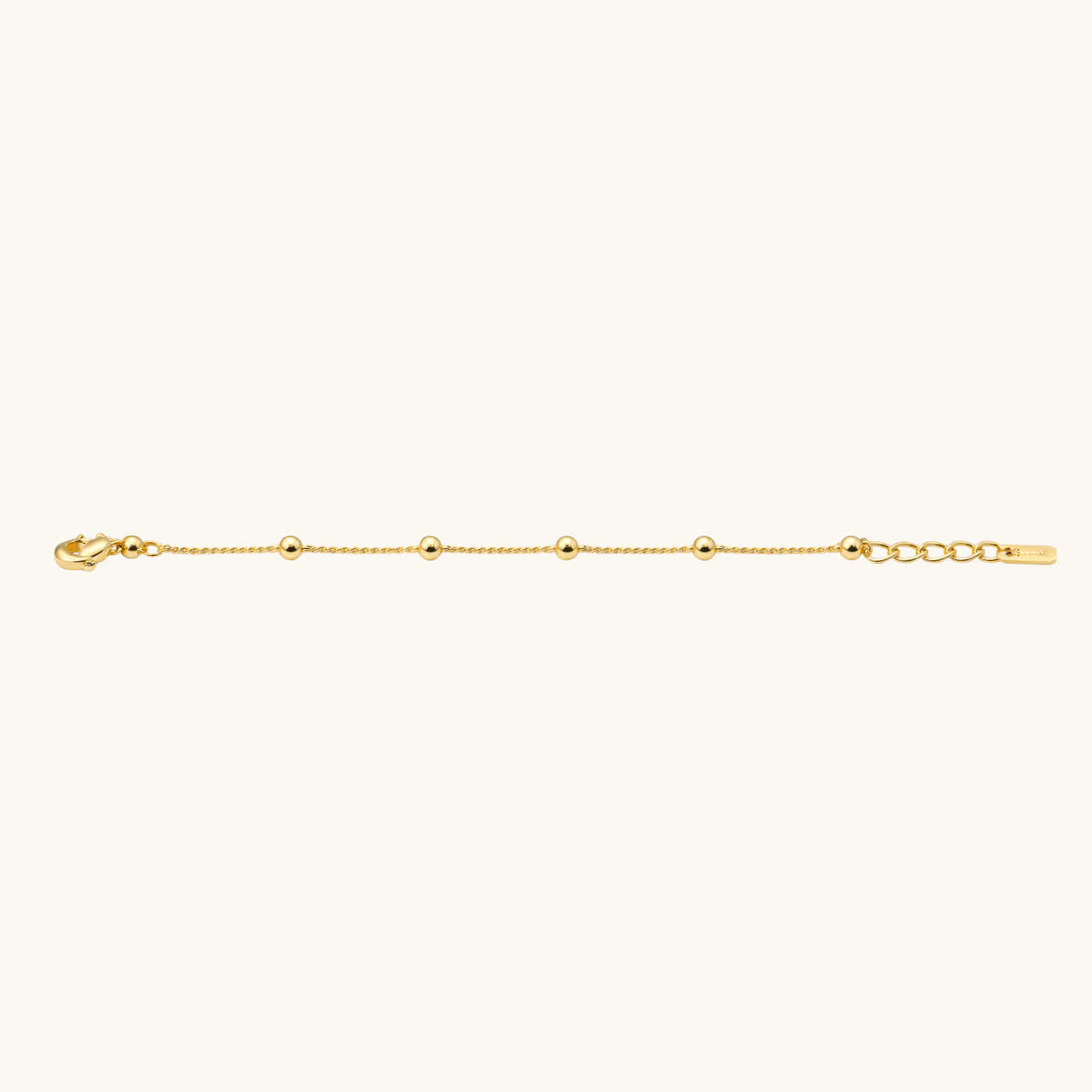 Golden Linear Glow Bracelet