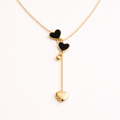 Noir Midnight Cascade Necklace