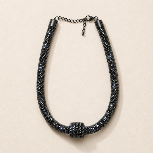 Diva Crystal Statement Necklace