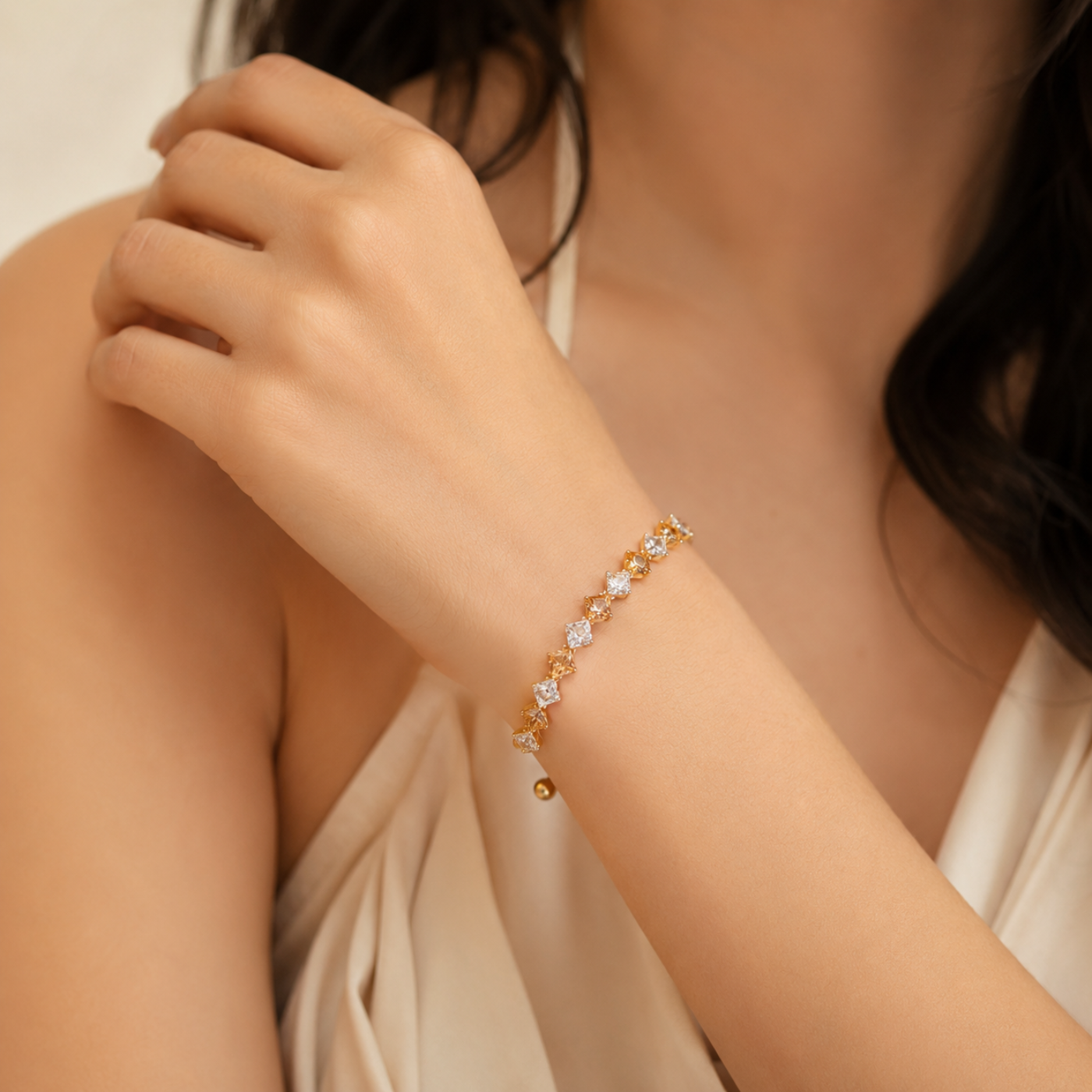 Soleil Tennis Cuff