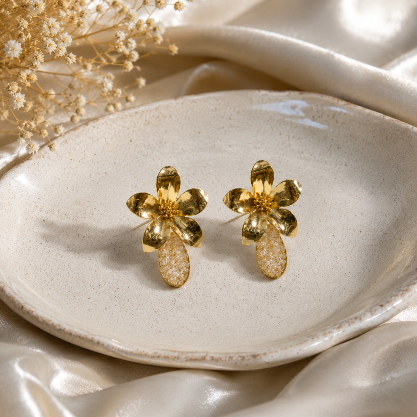 Luxe Bloom Earrings