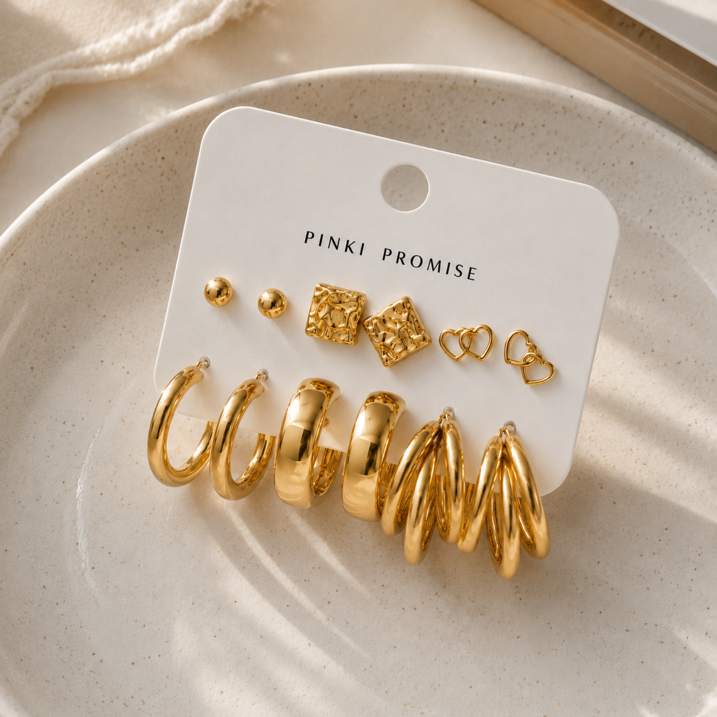 The Bold Six Earring Set