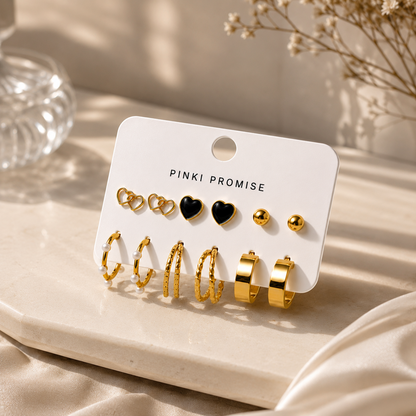 The Everyday Six Earring Set