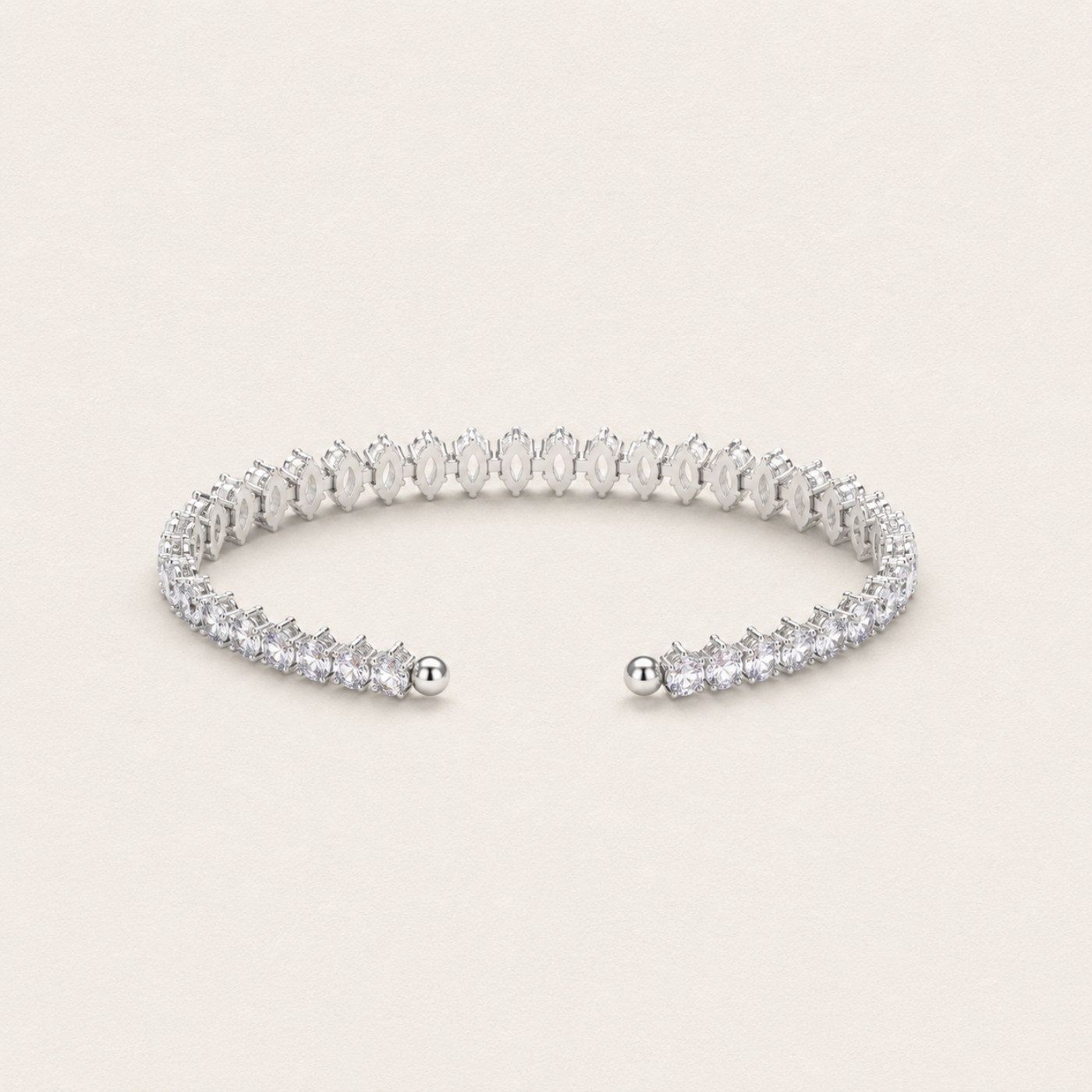 Iced Tennis Bracelet