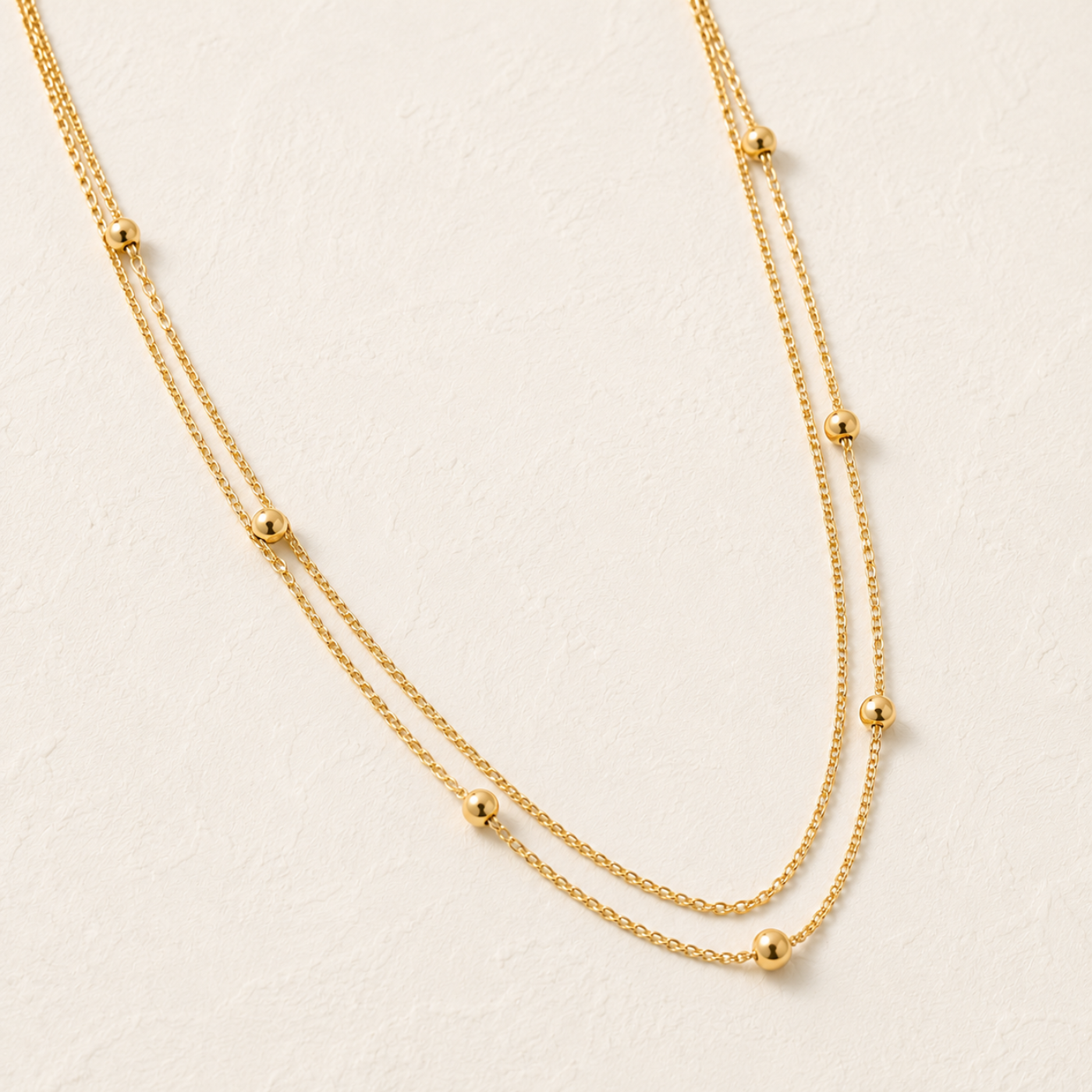 Dew Drop Layered Chain