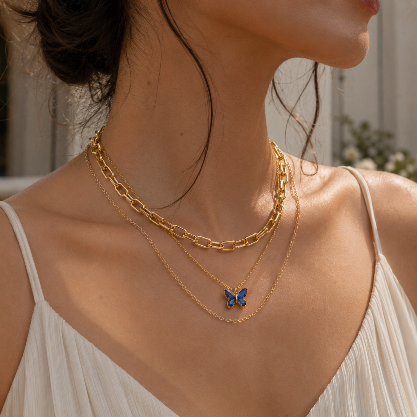 Mariposa Layered Necklace
