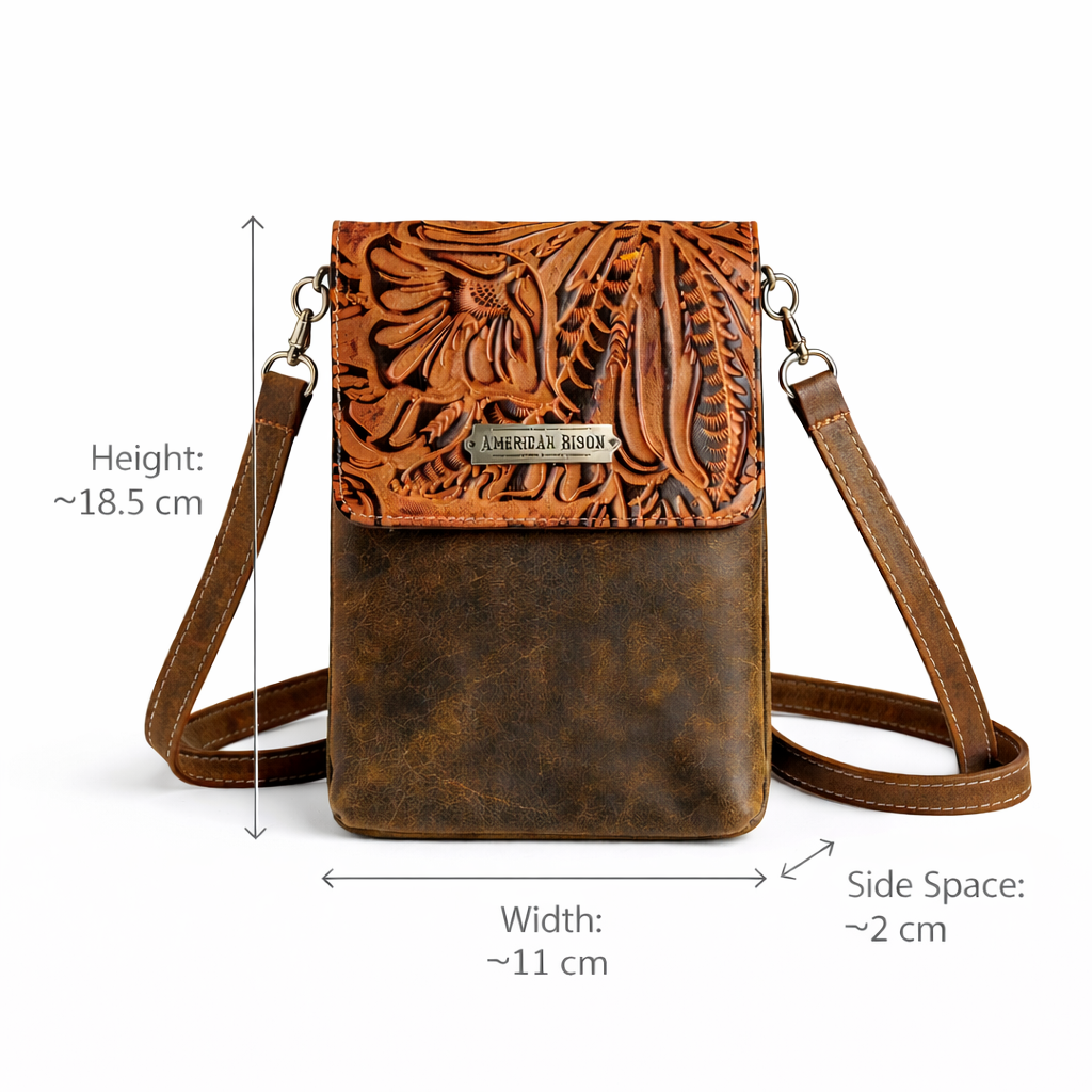 The Heritage Bloom Phone Crossbody Bag