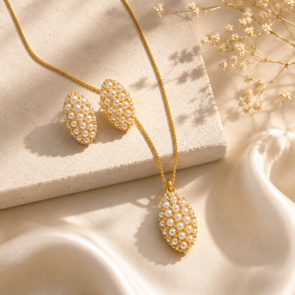 Pavé Pearl Set