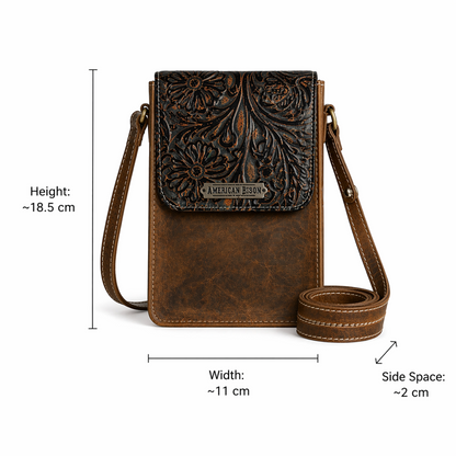 Midnight Bloom Phone Crossbody Bags