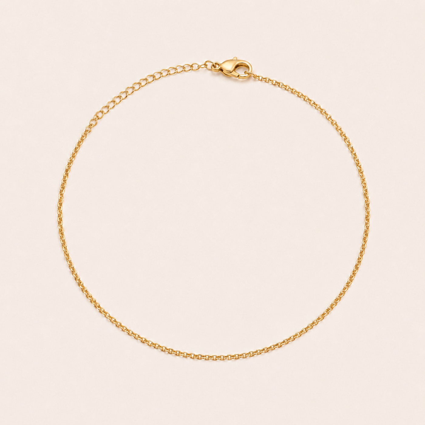 Luna Beaded Layer Anklet