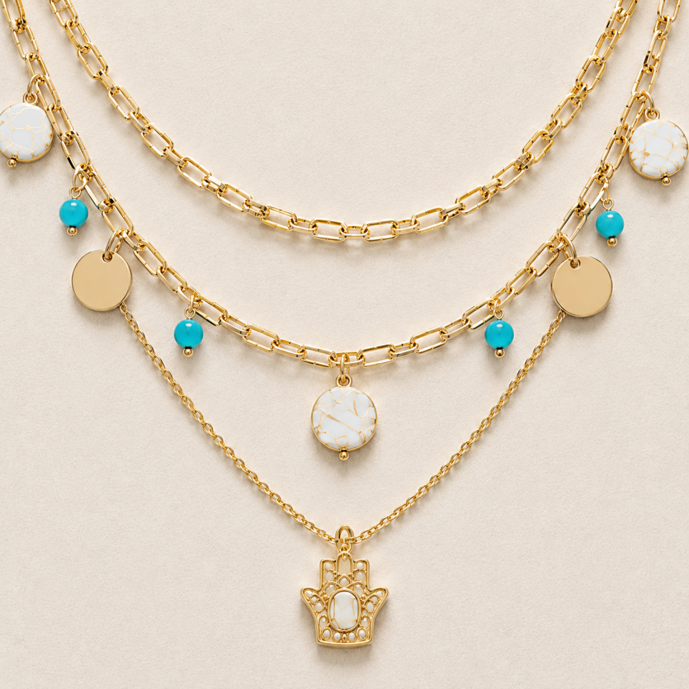 Riviera Charm Necklace